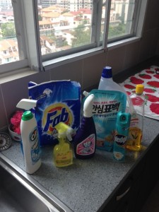 cleaning products